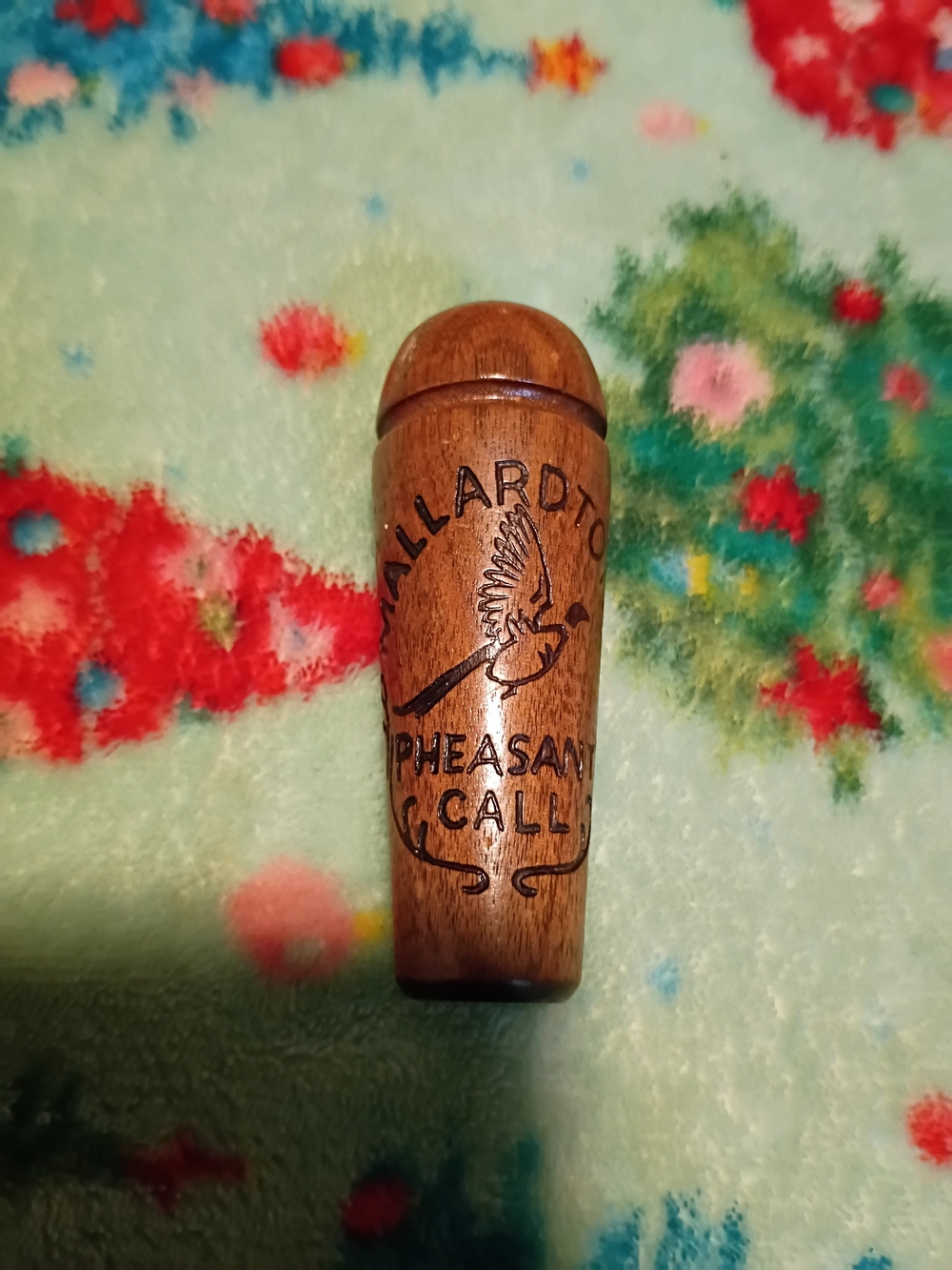 Pheasant Call Wood Game Call - Natural Brown